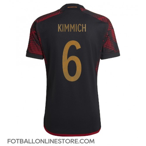 Billige Tyskland Joshua Kimmich #6 Bortetrøye VM 2022 Kortermet